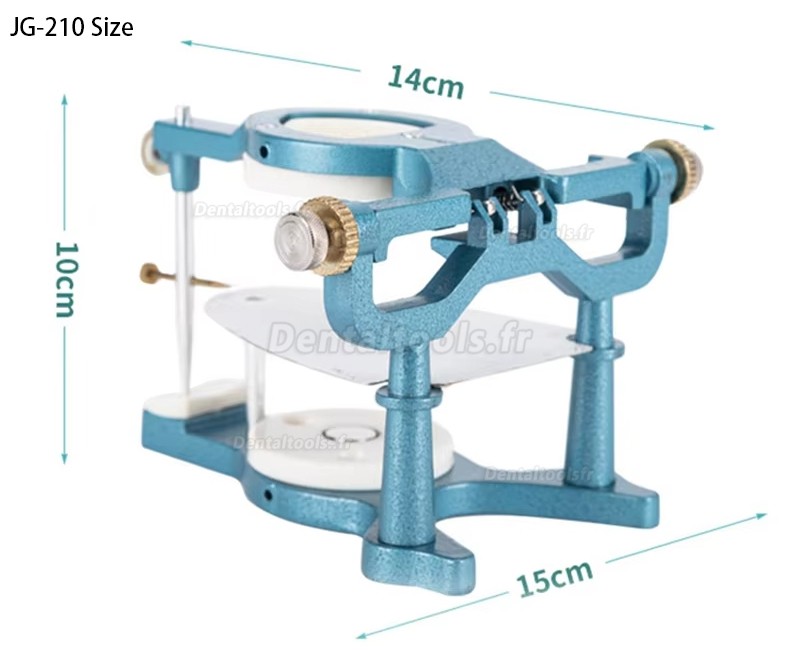 JG-210 / 211 articulateur dentaire r&eacute;glable grand petit aimant en alliage d'aluminium